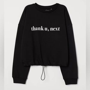 ariana grande thank u next sweatshirt